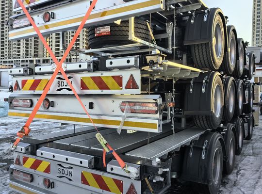 3軸コンテナ・シャシ コンテナ輸送用骨格トレーラー カスタマイズされた色