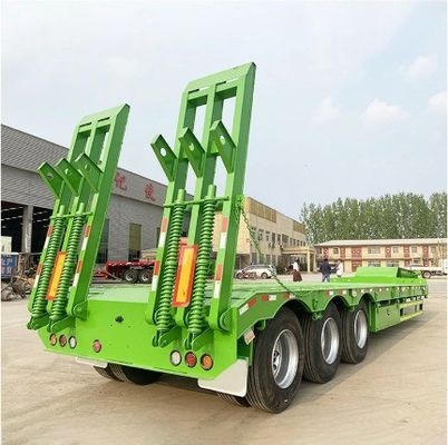 13000×3000×3300mm 優れた製造 ウォシェン 3軸 ローベッド ローボーイ トラック 半トレーラー