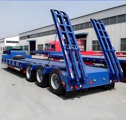 13000x3000x3300 超トラックから重荷輸送のための低床半トレーラー