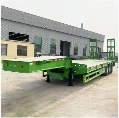 120 トン重荷の低床半トレーラー 13000x3000x3300寸法と50キングピン