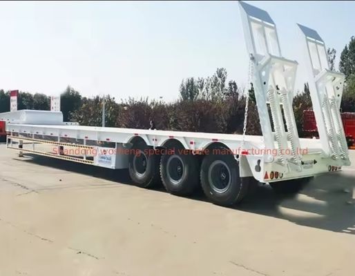 低床コンテナ シャーシ ローダー ローボーイ 半トレーラー 重荷輸送用