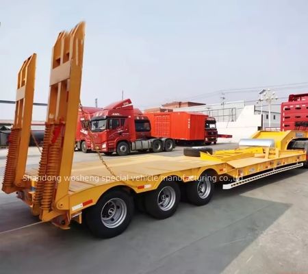 重量車両/設備輸送用 30TON ワッシェン低床半トレーラー