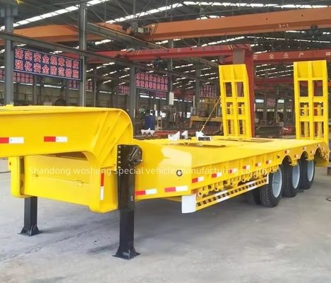 重量車両/設備輸送用 30TON ワッシェン低床半トレーラー
