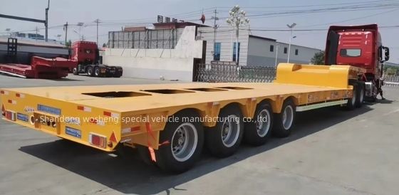 30TON/60TON/80TON/100TON 低床半トレーラー