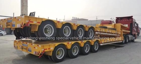 30TON/60TON/80TON/100TON 低床半トレーラー