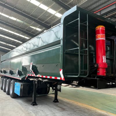 40-100 トン U 型 重荷輸送用 液体式 後部ダンプ 半トレーラー