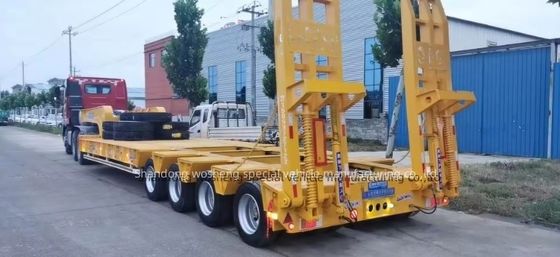 FUWA/JOST/WOSHENG 着陸車 低床半トレーラー 大型機械輸送用
