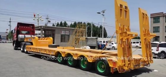 FUWA/JOST/WOSHENG 着陸車 低床半トレーラー 大型機械輸送用