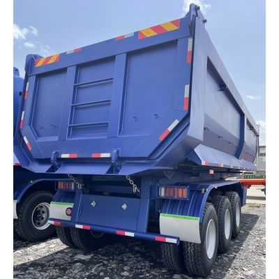 3軸4軸 水力型U型 後ろダンプ半トレーラー トラック 双線ブレーキシステム