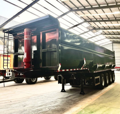 40 キュービック U 形 エンド 卸荷 水力式 傾斜式 後部 ダンプ トラック トラック用 半トレーラー