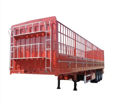 直接生産・販売する3軸4軸フェンストレーラー 最大重荷30000kg