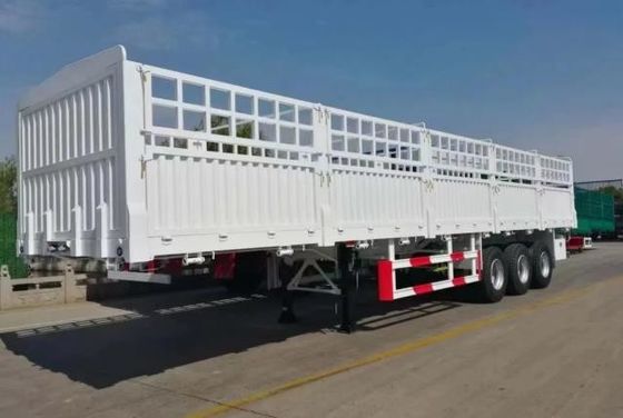 直接生産・販売する3軸4軸フェンストレーラー 最大重荷30000kg