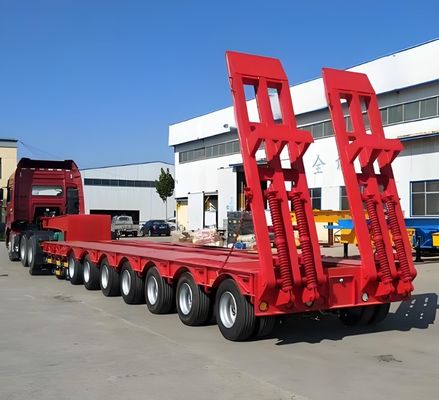 120 T 積荷 3 軸 4 軸 5 軸 トラック ローベッド 半トレーラー 輪 9.0-225