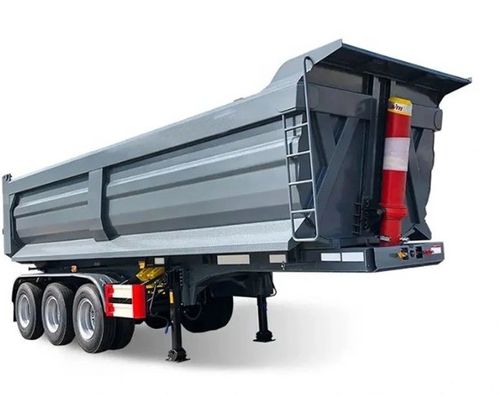 28t 重荷着陸車 建設用半トレーラー 砂石 土工 後部ダンプ