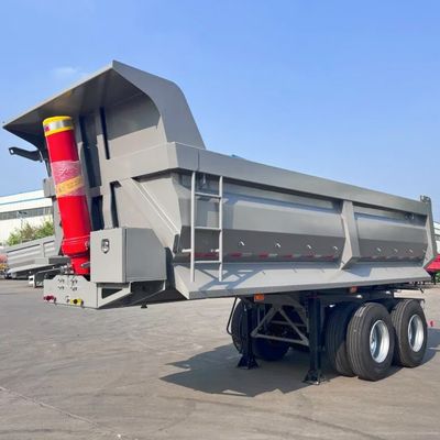 28t 重荷着陸車 建設用半トレーラー 砂石 土工 後部ダンプ