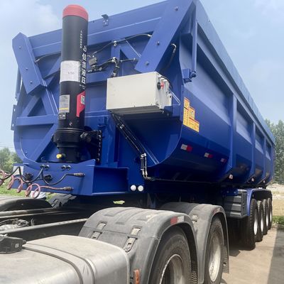 パーソナライズド U-水力 後部ダンプ 40 CBM 3 軸 4 軸 ダンパー 重荷用 半トレーラー