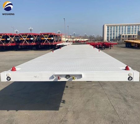 3軸 4軸 20FT 40FT コンテナ フラットベッド トラック トレーラー 双線ブレーキシステム
