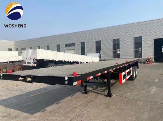 3軸 4軸 20FT 40FT コンテナ フラットベッド トラック トレーラー 双線ブレーキシステム