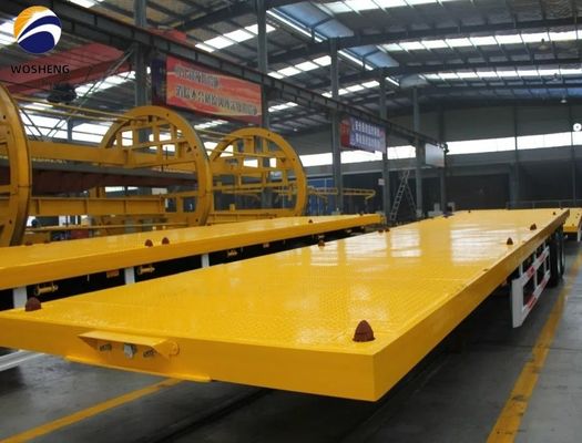 3軸 4軸 20FT 40FT コンテナ フラットベッド トラック トレーラー 双線ブレーキシステム