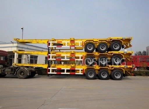 タイヤ12.00R22.5/315 80R22.5/11.00R20 ランディングギア 重荷28t スケルトン半トレーラー
