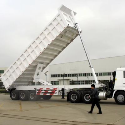 トラック・トレーラー用 パーソナライズ可能な多軸型後部液圧式リフティング・ダンプ・セミトレーラー