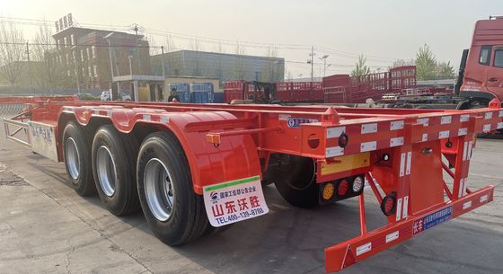 Wosheng オーダーメイド カラー 2 3 4 アクセル トラック スケルト コンテナ 積載用 半トレーラー