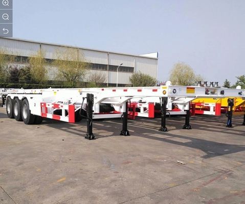 コンテナの使用と輸送 双方向ブレーキシステムを持つ半トレーラー
