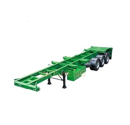 カスタマイズされたセミトレーラー 3軸 20ft 40ft 45ft 48ft コンテナ輸送骨格