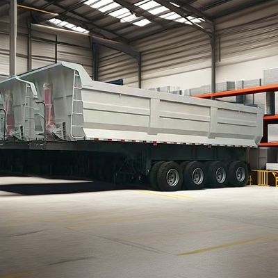 U形と砂石の穀物輸送機能を持つ30-100トンのティッパーダンプトレーラー