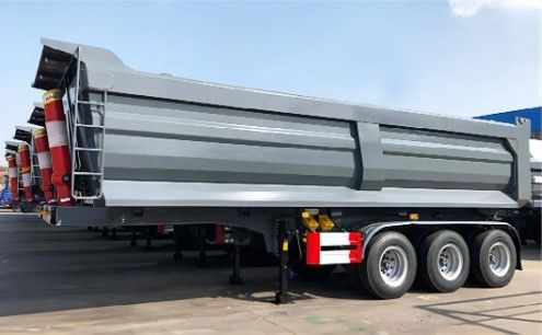 U形と砂石の穀物輸送機能を持つ30-100トンのティッパーダンプトレーラー