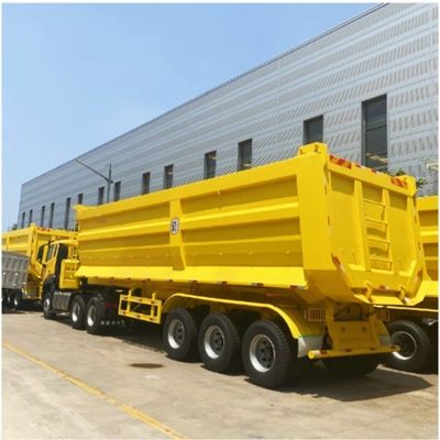 砂鉱石輸送とQ345B/T700 鋼筋メインビームとカスタマイズ半トレーラー