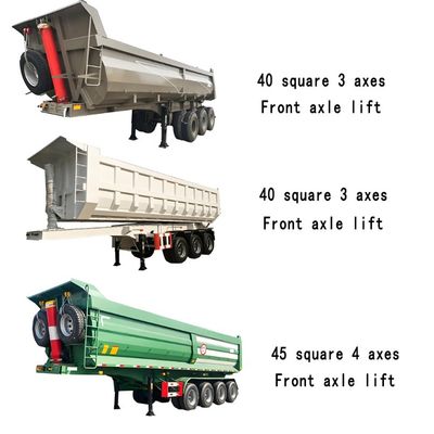 砂鉱石輸送とQ345B/T700 鋼筋メインビームとカスタマイズ半トレーラー