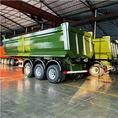 砂鉱石輸送とQ345B/T700 鋼筋メインビームとカスタマイズ半トレーラー