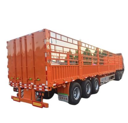 40~100トンの公用車 横壁開け 畜産 野菜 フェンス トラック 貨物 半トレーラー
