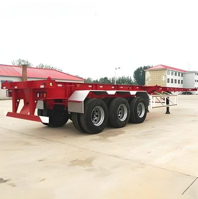 3軸 4軸 コンテナトラック トレーラー 骨格 半トレーラー 6.5 トンの重量