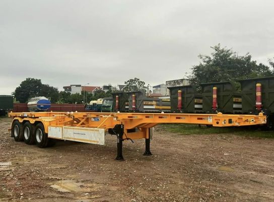 コンテナ輸送用 50T のペイロード・スケルトン・セミトレーラー