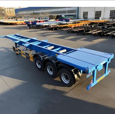 コンテナ輸送 2 3 4 5 アクセル・スケルトン・セミトレーラー 最大重荷50000kg