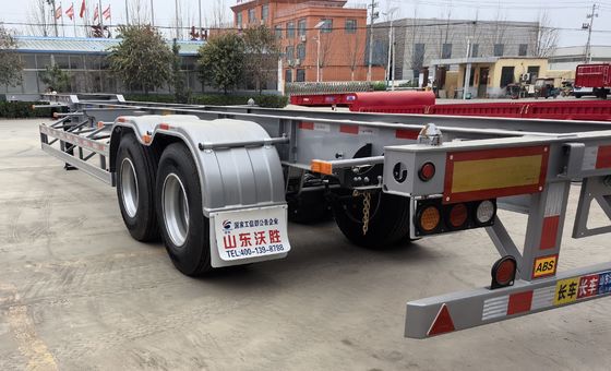 安全な輸送コンテナ 半トレーラー トイストロックと最大重荷30000kg