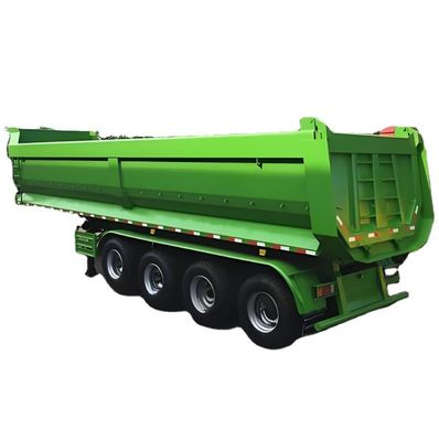 トラックトレーラー パーソナライズ可能なU型重用 3-8軸 後部ダンプセミトレーラー