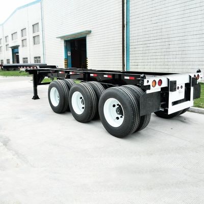 トラックトレーラー 20ft 40ft 45ft 12セット トイストロック 骨格 コンテナ用の半トレーラー