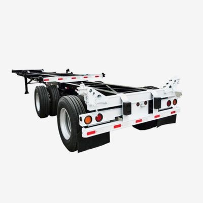 トラックトレーラー 20ft 40ft 45ft 12セット トイストロック 骨格 コンテナ用の半トレーラー