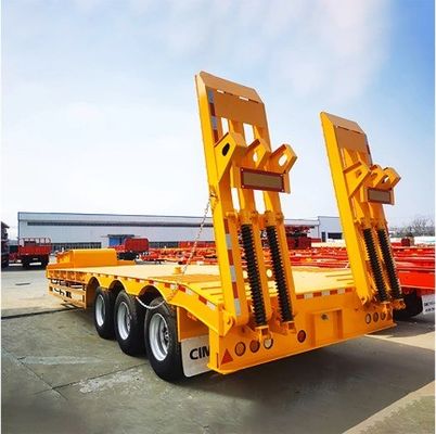 空気ドラムブレーキ 120トンの低負荷機 低床半トレーラー