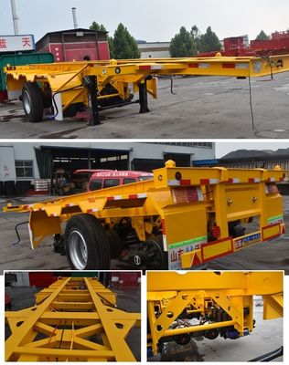 48FT フラットベッド/スケルトン・ターミナル 港口コンテナ 運輸トレーラー トラック 主線 Q345B