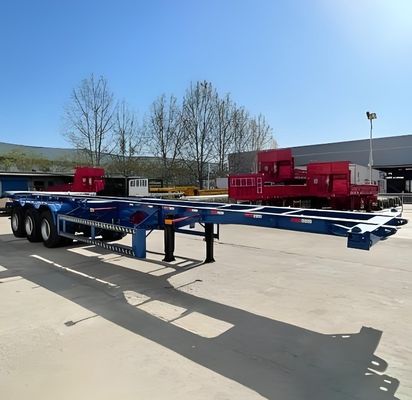 コンテナ輸送用骨格半トレーラー 3軸 20FT 40FT 骨格車体