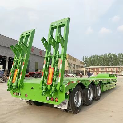150T最大重荷 低床半トレーラー トラック トラクタートレーラー 重荷着陸車