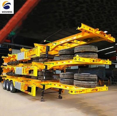 20ft 40ft コンテナトレーラー 重荷着陸車 28t