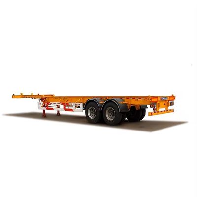 40フィート 20フィート 三軸コンテナトレーラー 骨格トレーラー 重荷着陸車 28t