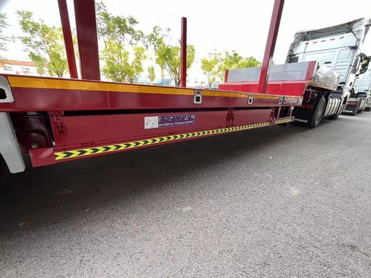 40FT コンテナ 木材 鉄管 輸送 取れる鋼の堆積物付き 半トレーラー