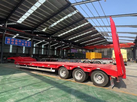 耐久性の高い水力ランプ 多軸3 4軸負荷掘削機 低床トラック 半トレーラー