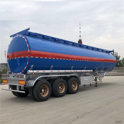 最大用荷重30000kg アルミ合金とステンレス鋼の構造のタンク半トレーラー